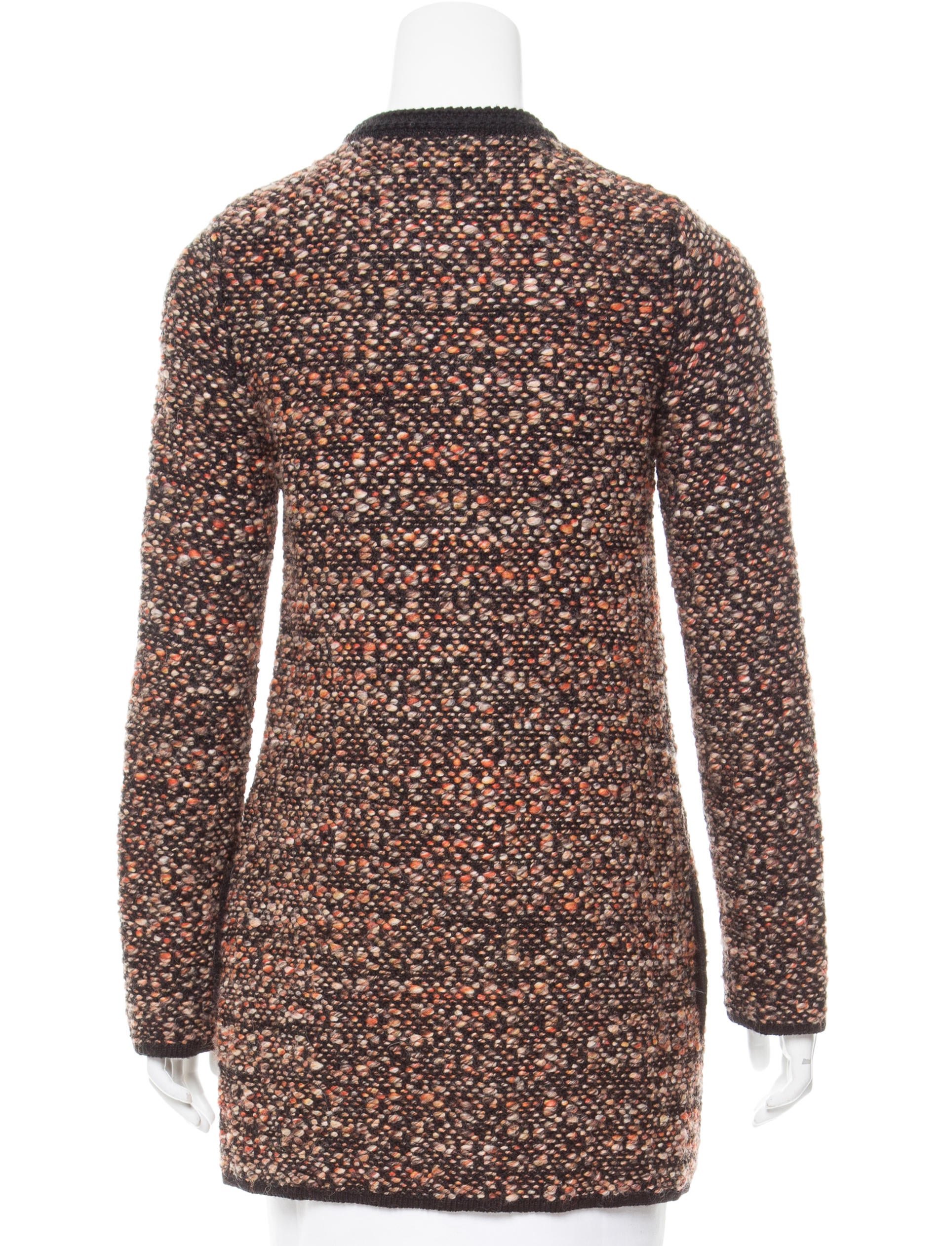 Missoni Merino Wool Mélange Cardigan Clothing MIS42916 The RealReal