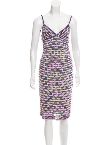 missoni sleeveless knit midi dress clothing mis44659 missoni sleeveless knit midi dress clothing mis44659