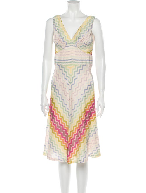 Missoni Printed Knee-Length Dress