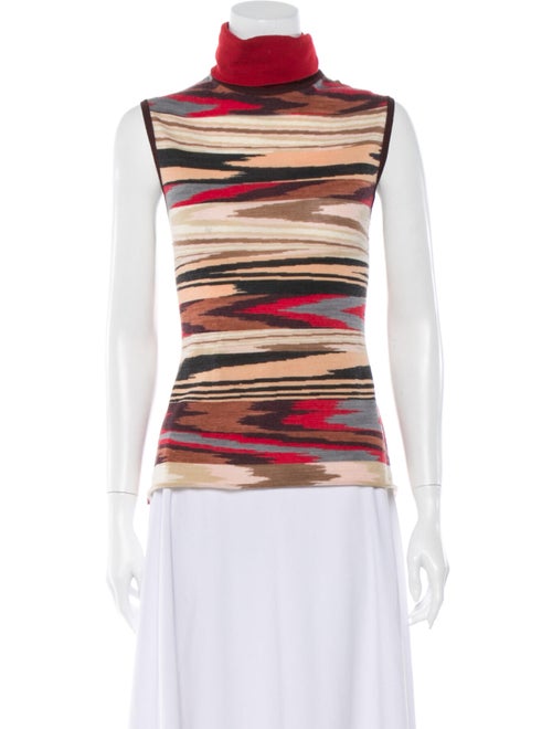Missoni Striped Turtleneck Sweater