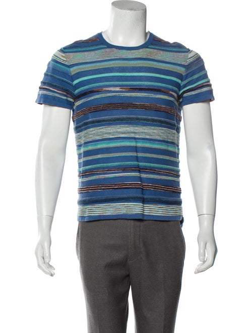 Missoni Knit T-Shirt blue