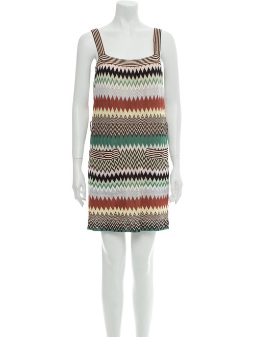 Missoni Silk Mini Dress Green