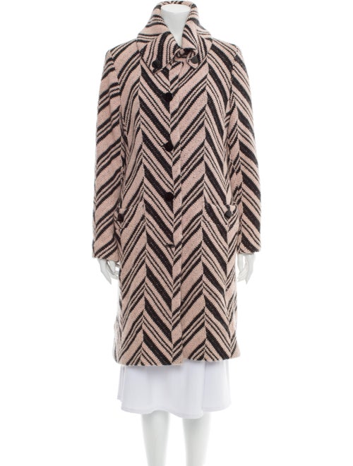 Missoni Wool Striped Coat Wool