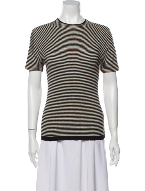 Missoni Short Striped Top Black
