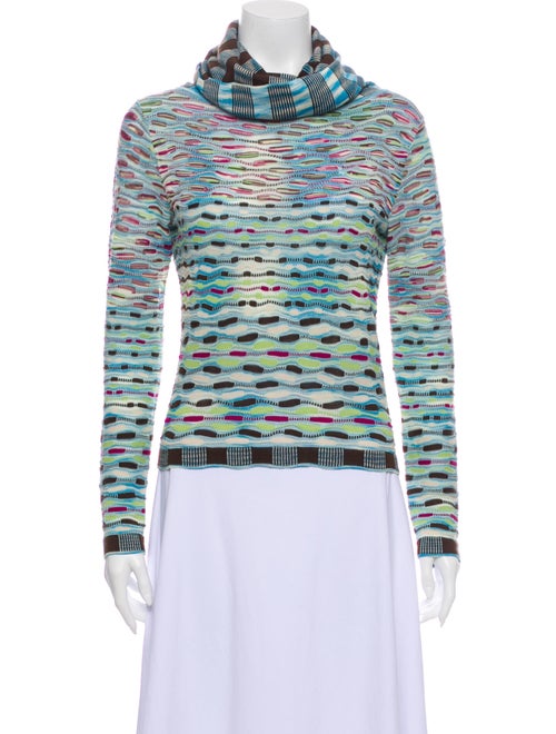 Missoni Striped Turtleneck Sweater