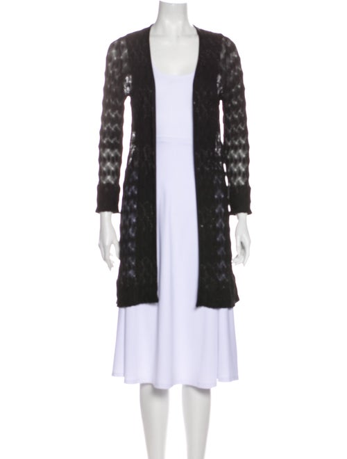 Missoni Open Front Sweater Black