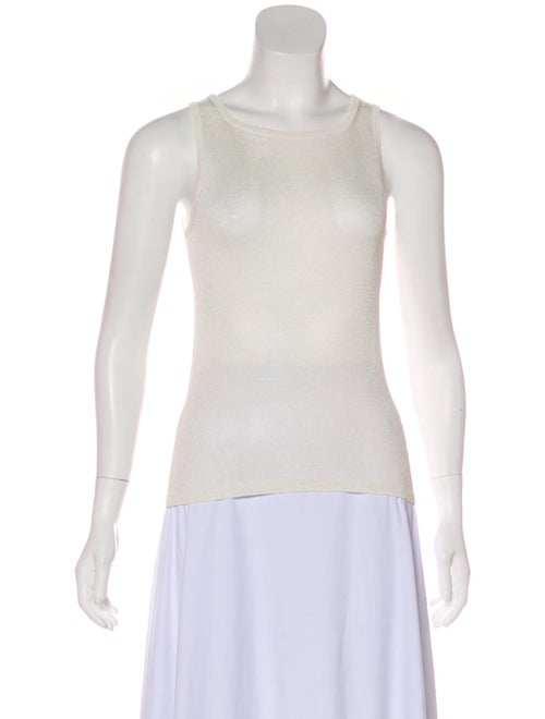 Missoni Metallic Knit Top metallic