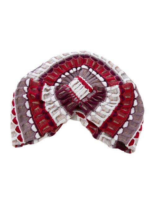 Missoni Patterned Knit Turban multicolor
