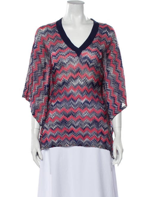 Missoni Printed Cover-Up Blue