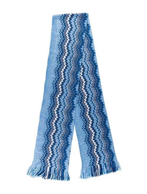 Missoni Chevron Woven Scarf multicolor