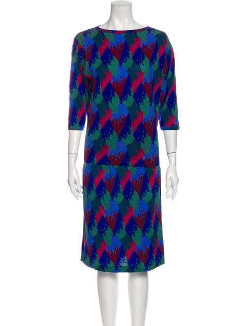 Missoni Wool Printed Skirt Set Wool