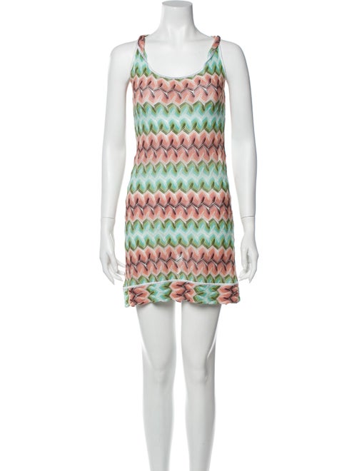 Missoni Striped Cover-Up Green