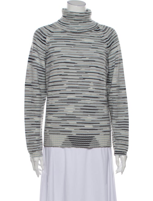Missoni Virgin Wool Striped Sweater Wool