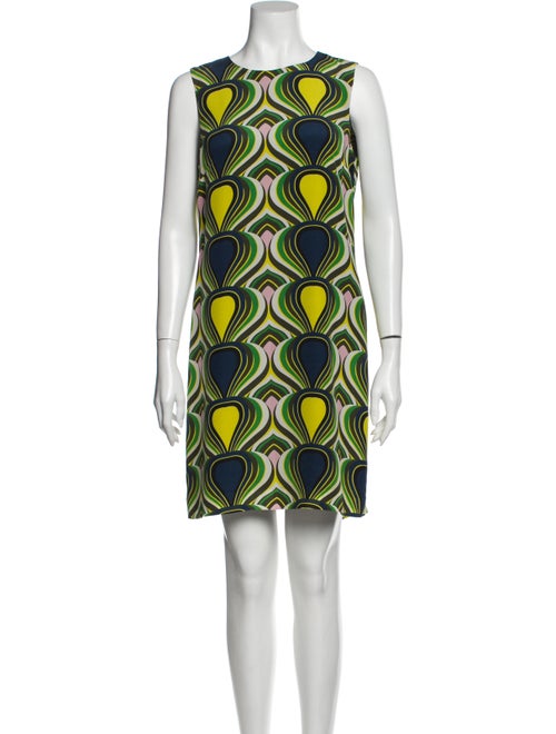 Missoni Silk Mini Dress Green
