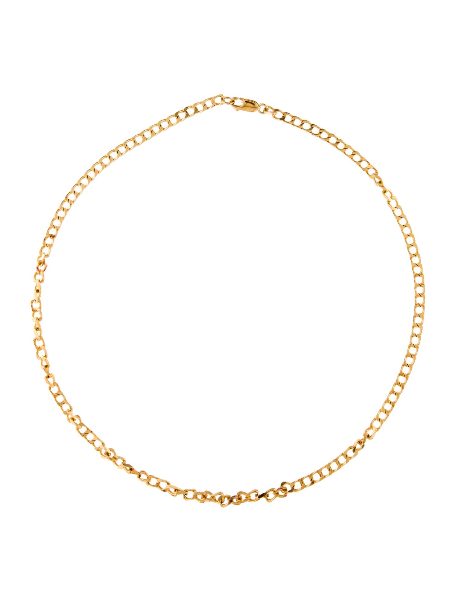 Missoma Lucy Williams Flat Curb Chain Necklace