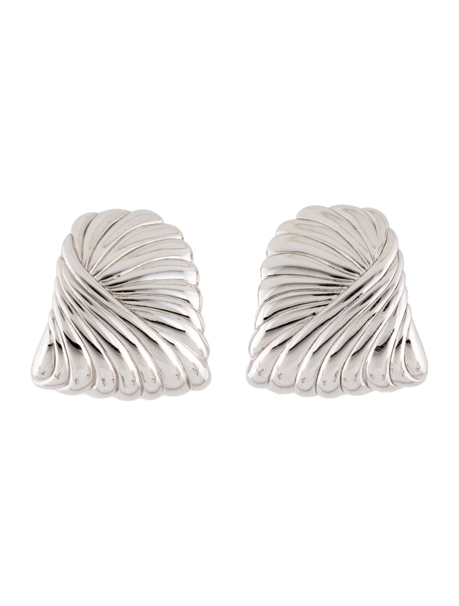 Missoma Ripple Oversized Stud Earrings