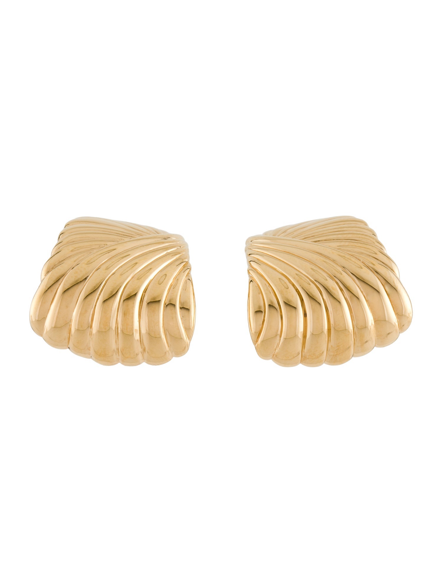 Missoma Ripple Oversized Stud Earrings