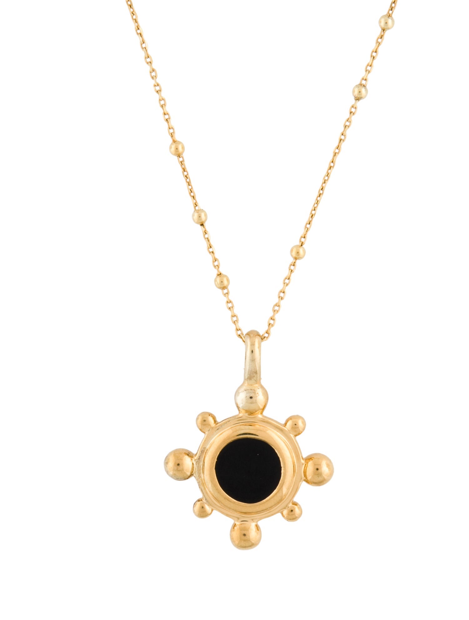 Missoma Onyx Pendant Necklace