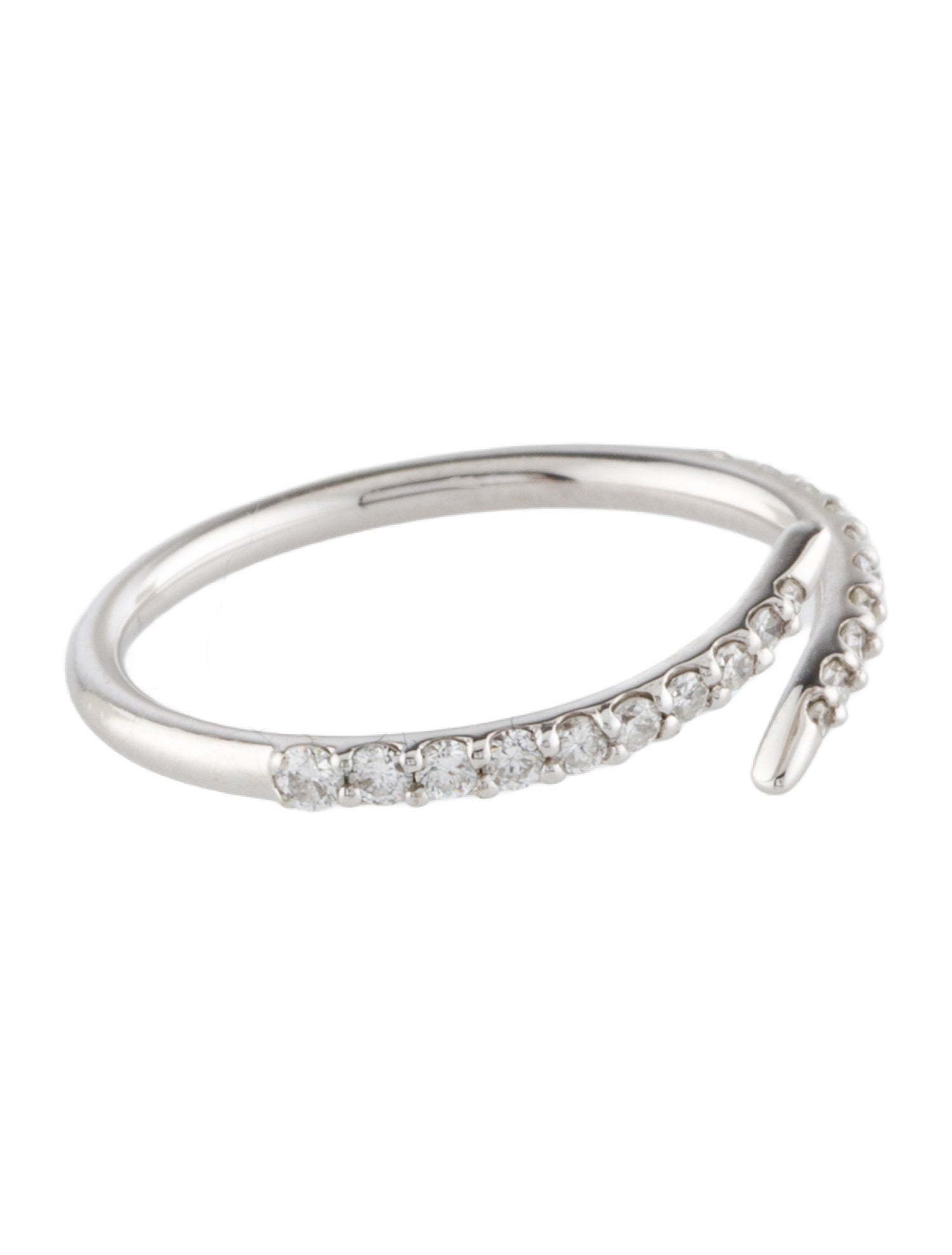 Missoma 14K Diamond Open Claw Ring