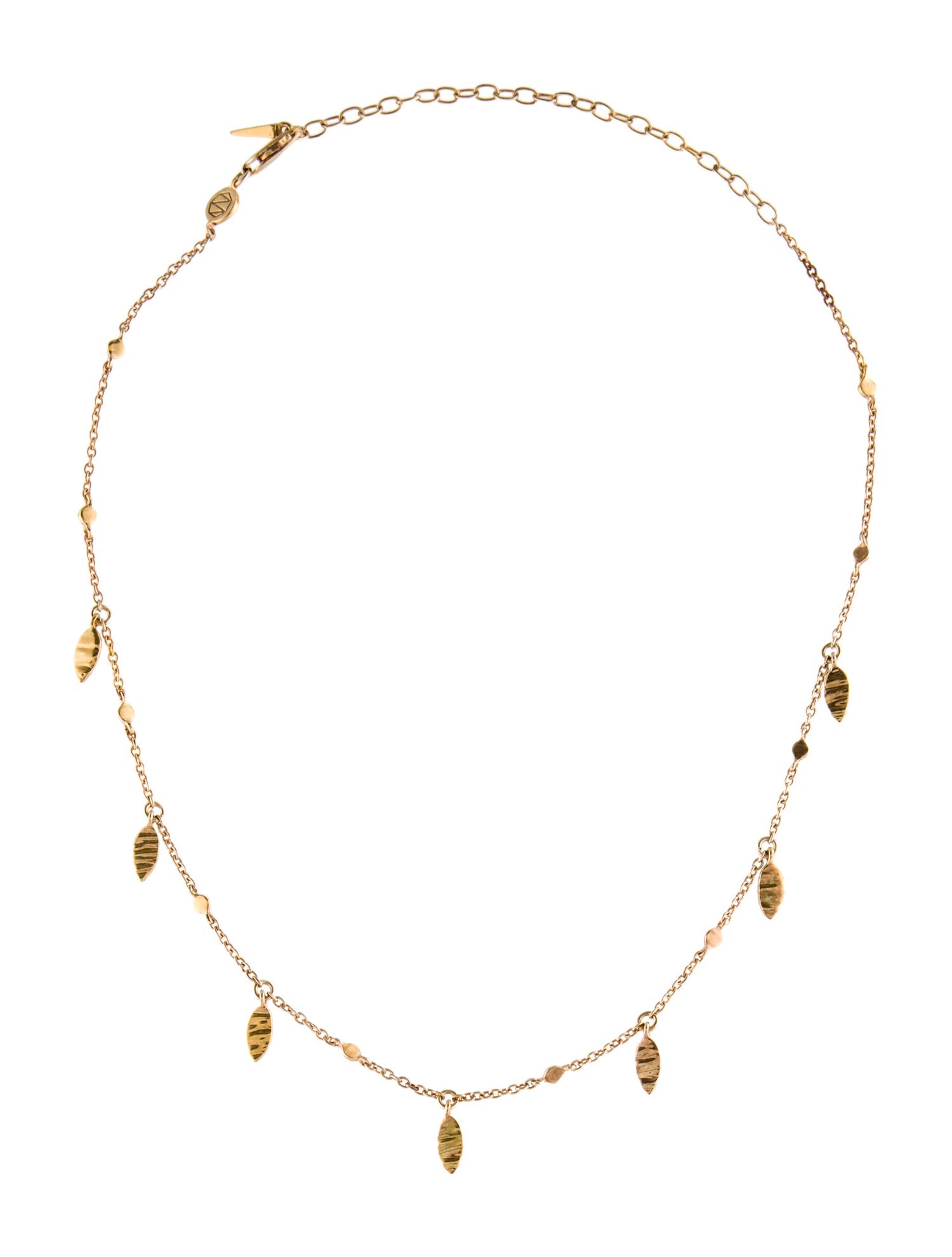 Missoma Leaf Charm Chocker