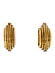 Missoma Lucy Williams Chunky Ridge Hoop Earrings
