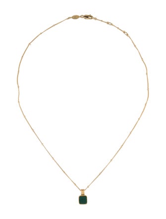 Missoma Lucy Williams Square Pendant Necklace