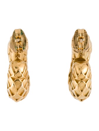 Missoma Textured Hoop Earrings