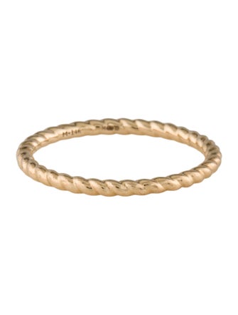 Missoma 14K Fine Rope Ring