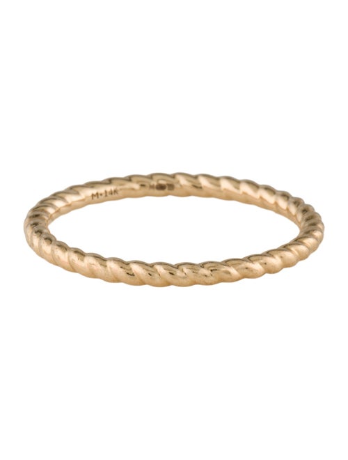 Missoma 14K Fine Rope Ring