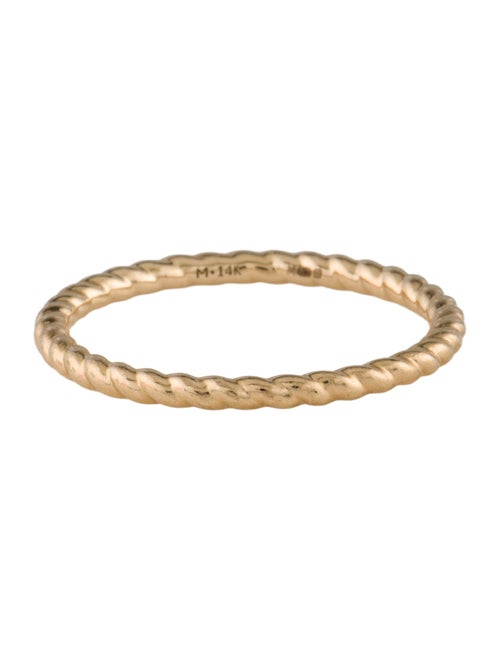 Missoma 14K Fine Rope Ring