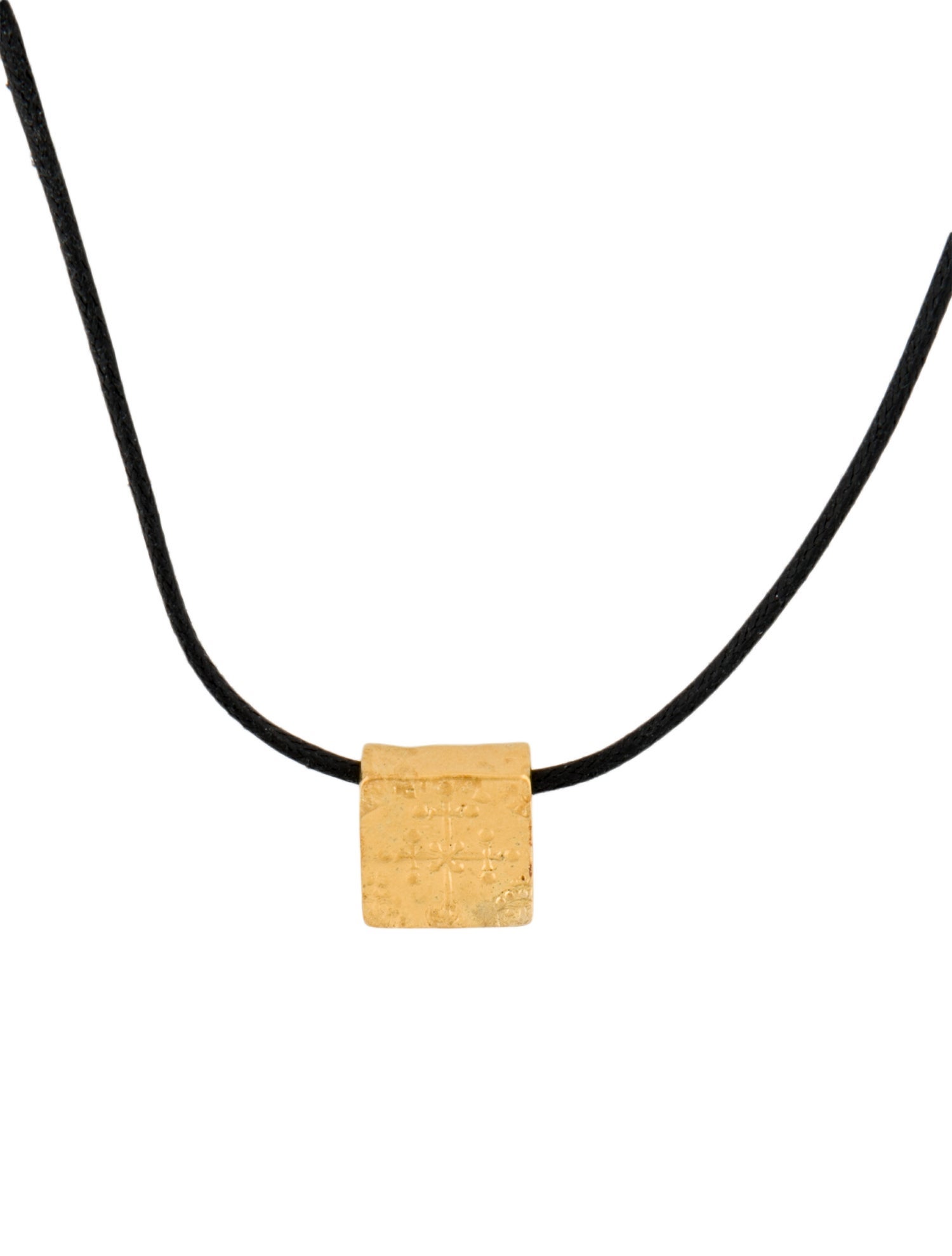 Missoma Cord Snowflake Pendant Necklace