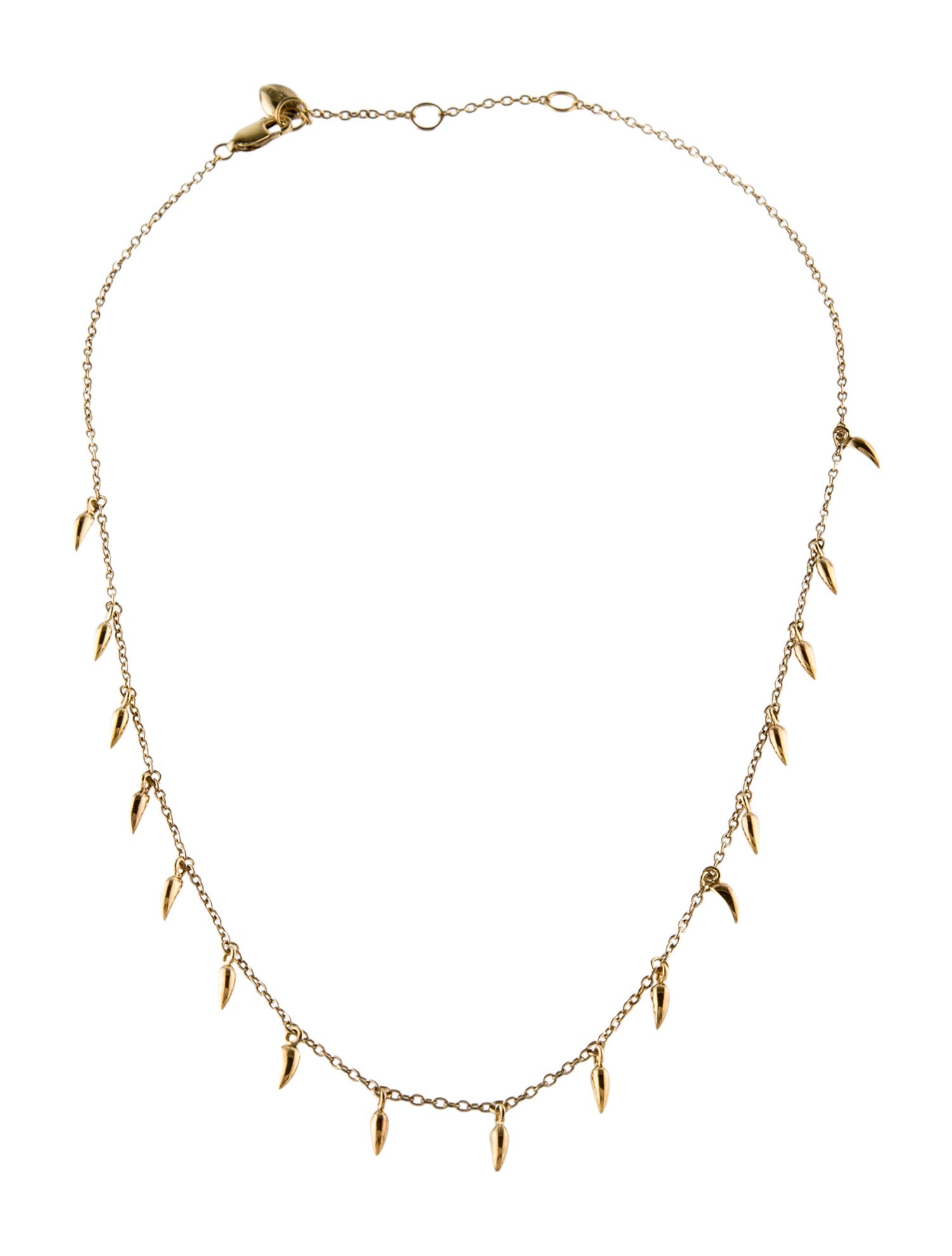 Missoma Lucy Williams Mini Fang Choker Necklace