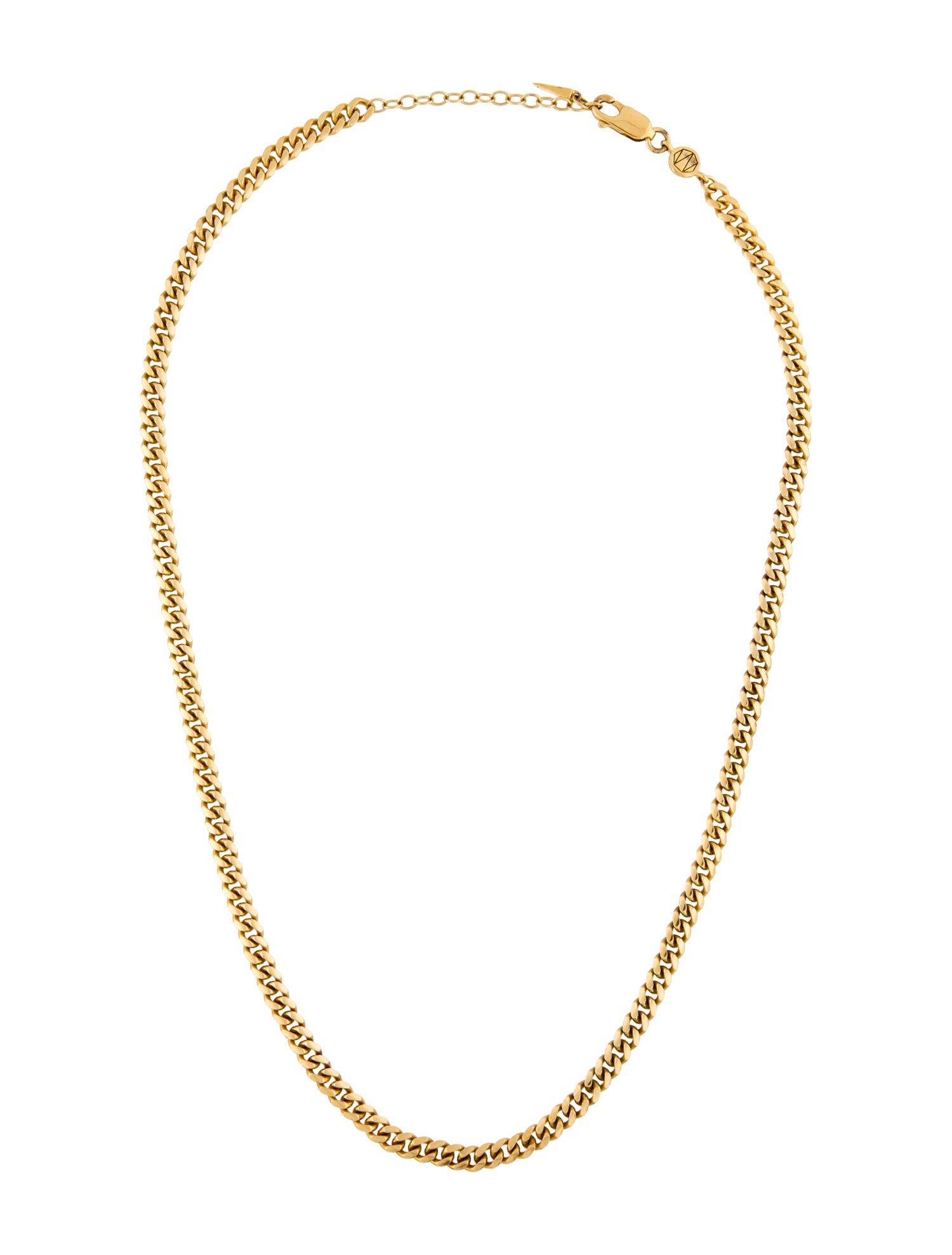 Missoma Flat Curb Chain Necklace