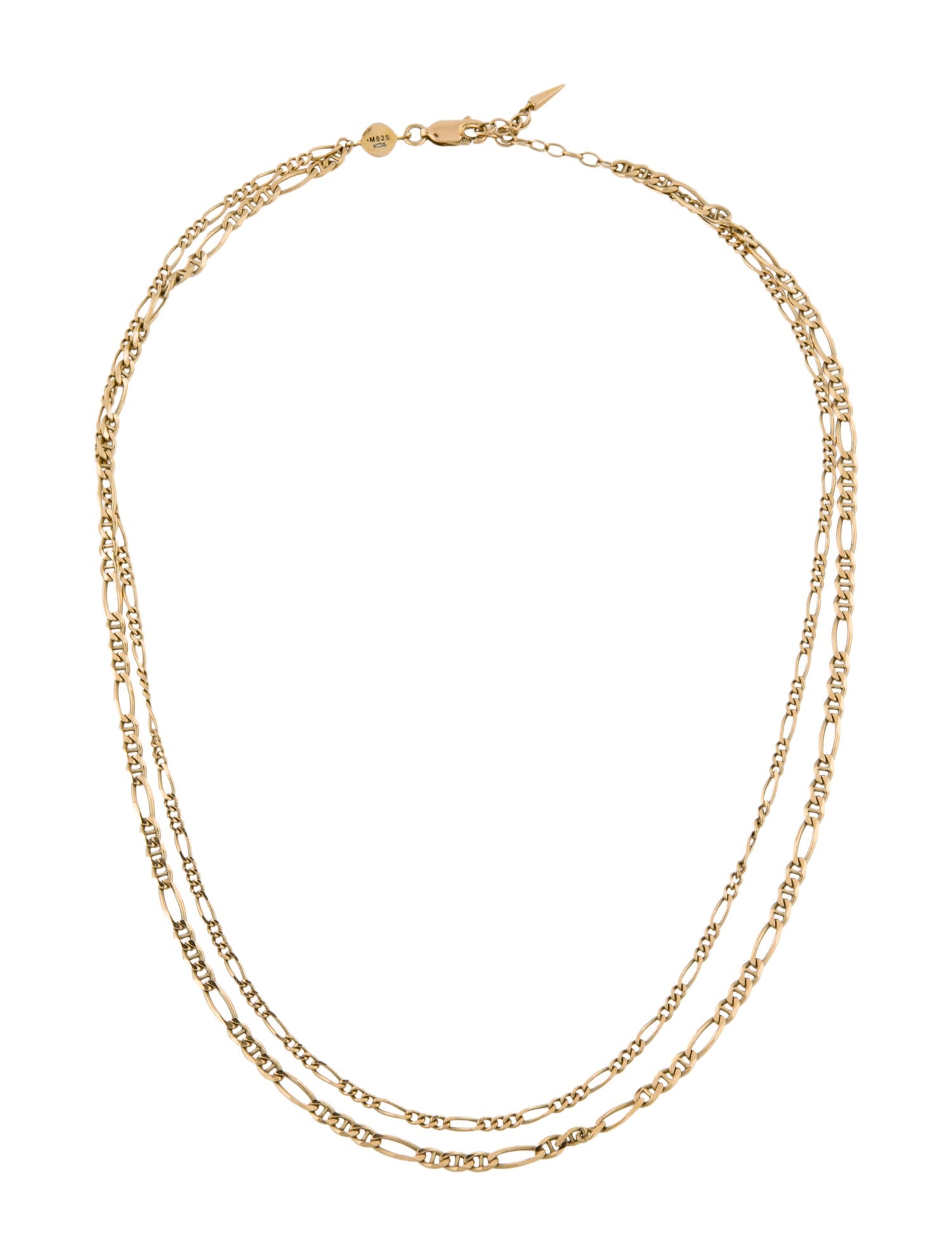 Missoma Filia Double Chain Necklace