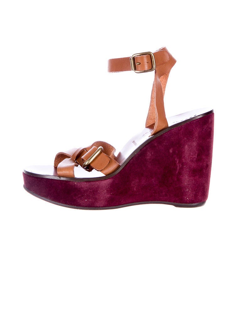 Miu Miu Wedge Sandals