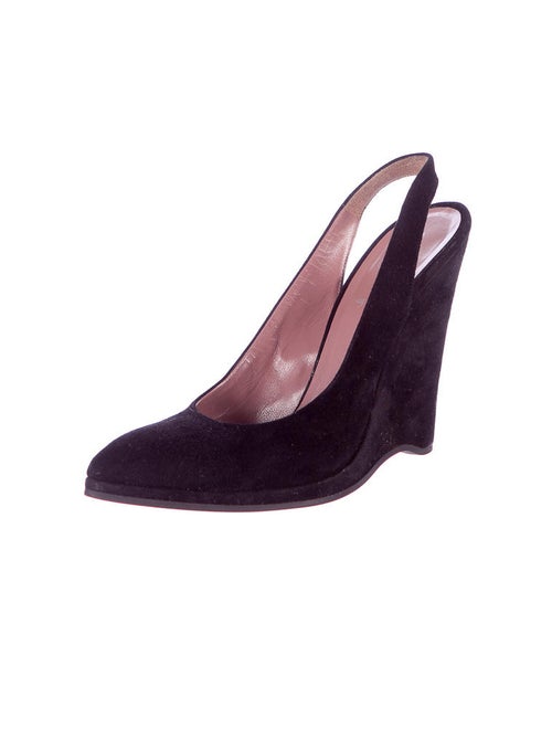 Miu Miu Suede Wedges