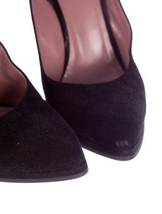 Miu Miu Suede Wedges