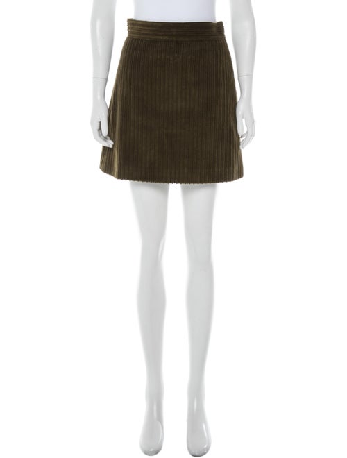 Miu Miu Mini Skirt Green