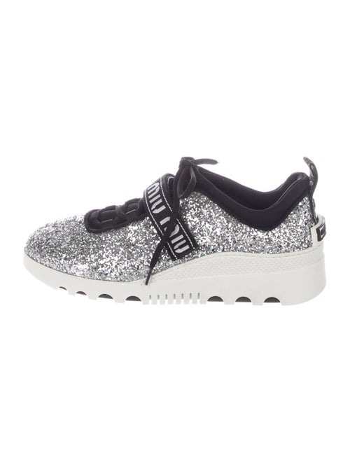 Miu Miu Chunky Sneakers Silver