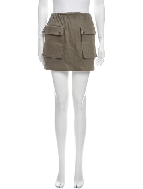 Miu Miu Mini Skirt Green