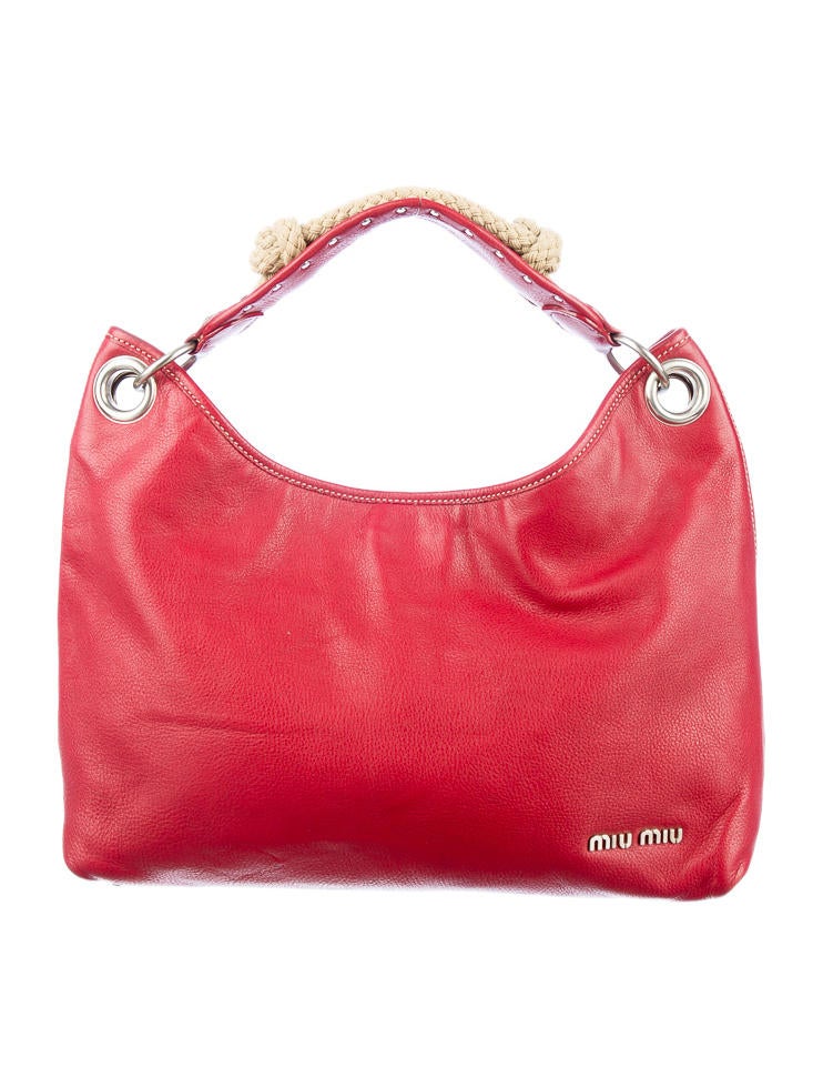 Miu Miu Hobo Handbags MIU10544 The RealReal
