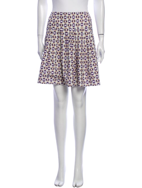 Miu Miu Printed Mini Skirt