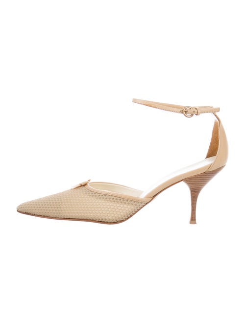 Miu Miu Bow Accents D'Orsay Pumps