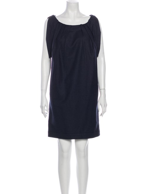 Miu Miu Wool Mini Dress Wool