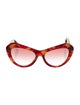 Miu Miu Cat-Eye Gradient Sunglasses