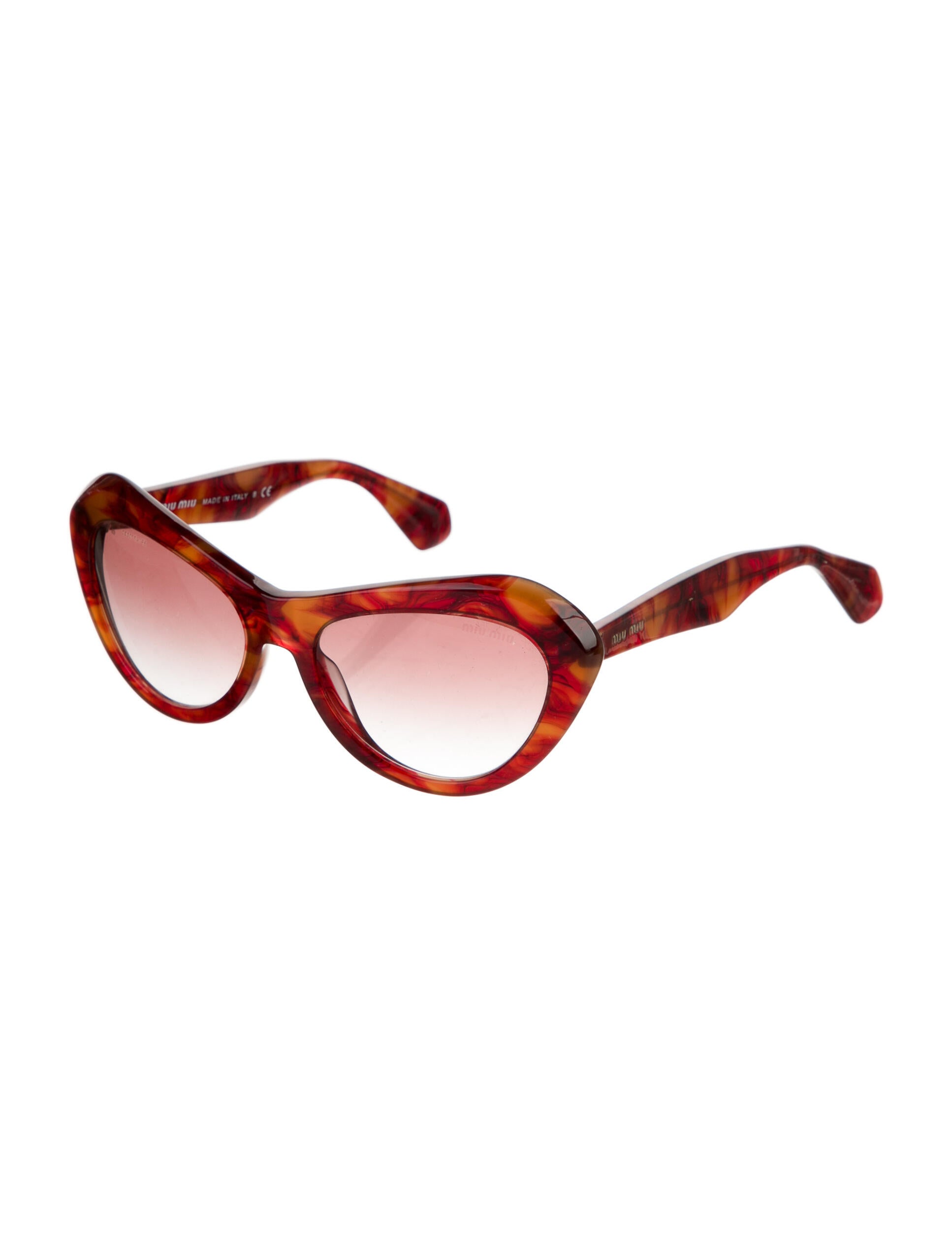 Miu Miu Cat-Eye Gradient Sunglasses