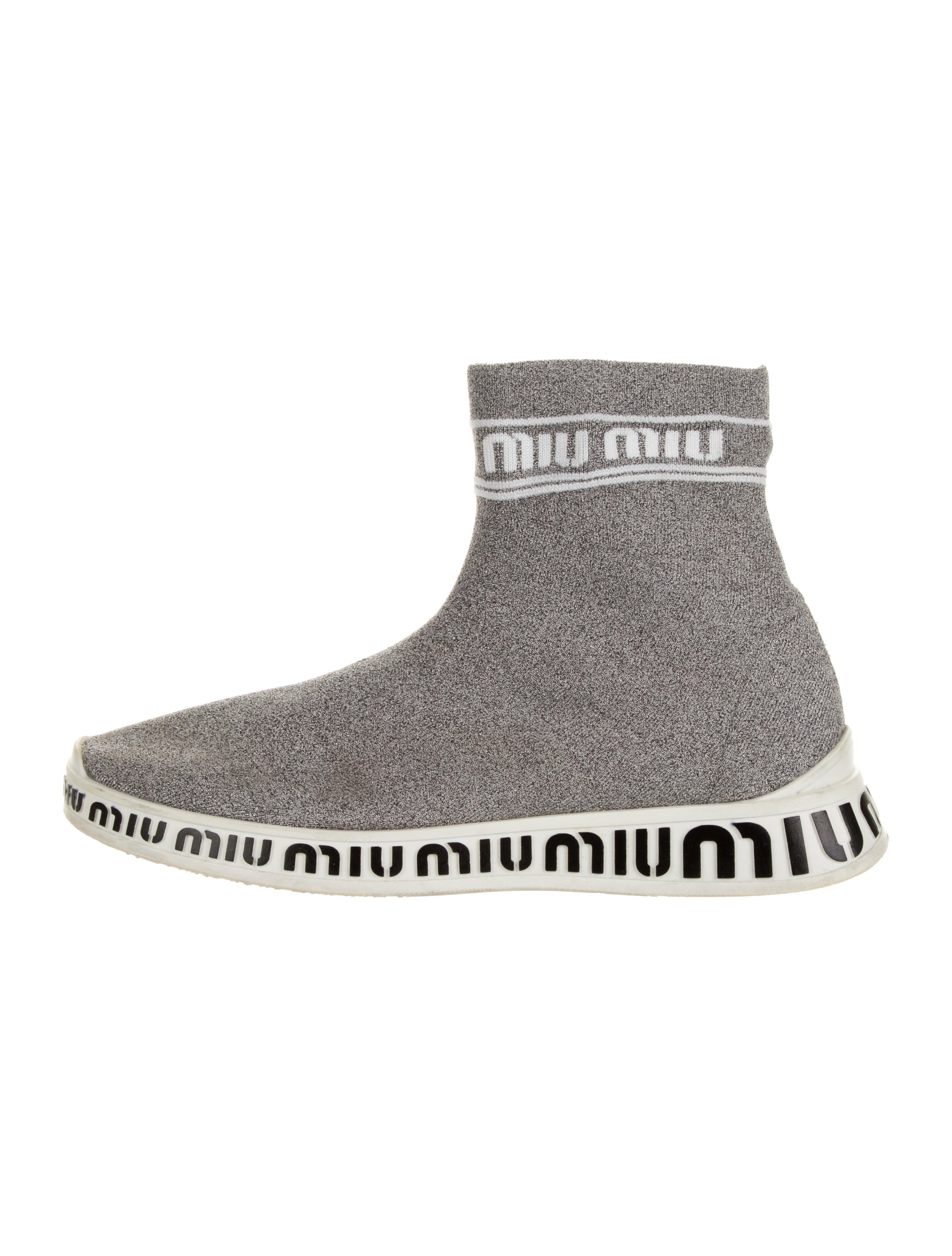 miu miu sock sneakers