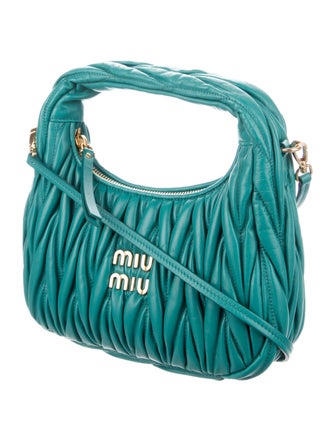 Miu Miu Mini Matelassé Wander Bag