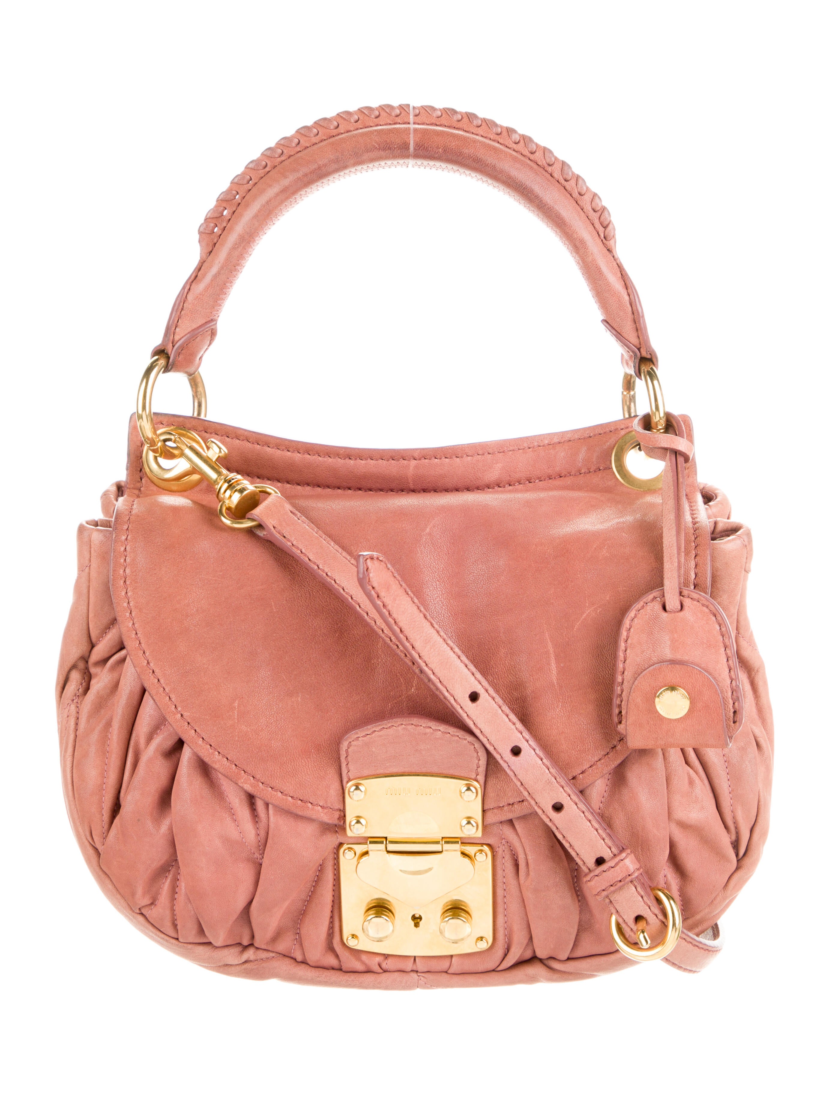 Miu Miu Velvet Shoulder Bag Blue Shoulder Bags, Handbags MIU52352