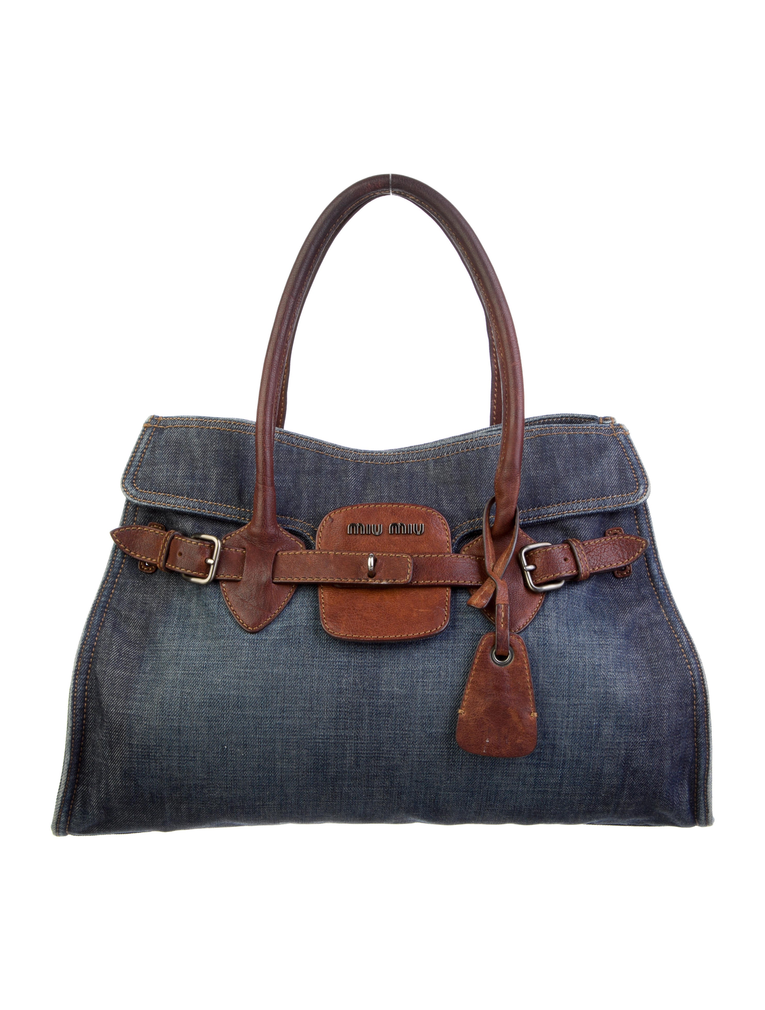 バッグ MIUMIU / damage denim hand bag s-l1200.png